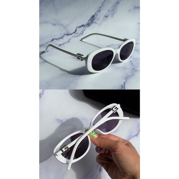 SALE! NEW Gucci GG1684SA G String White Logo Sunglasses - Picture 10 of 10